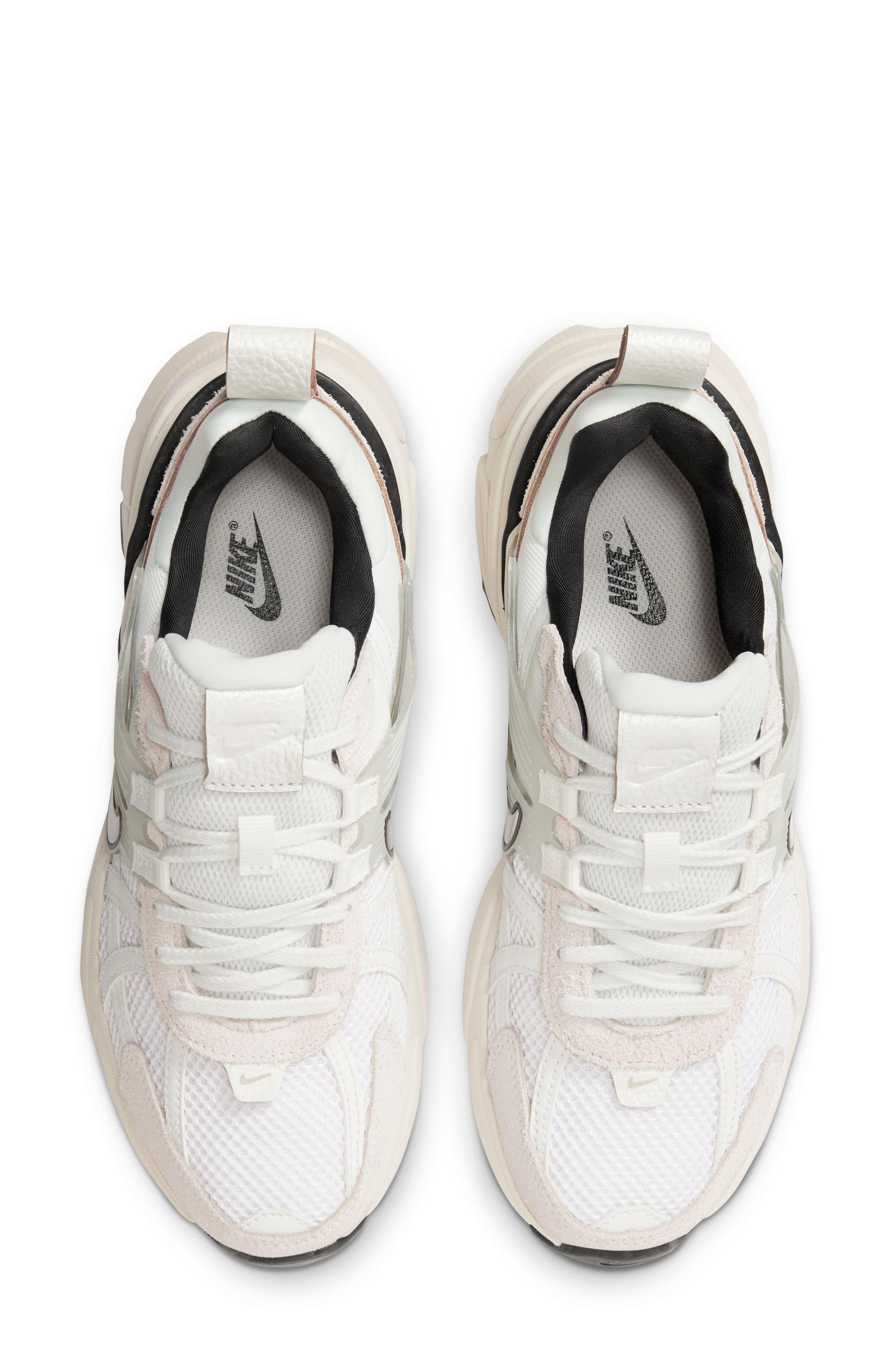 Nike V2K x Susan Fang Run Sneaker, Alternate, color, Summit White/ Chrome/ Brown