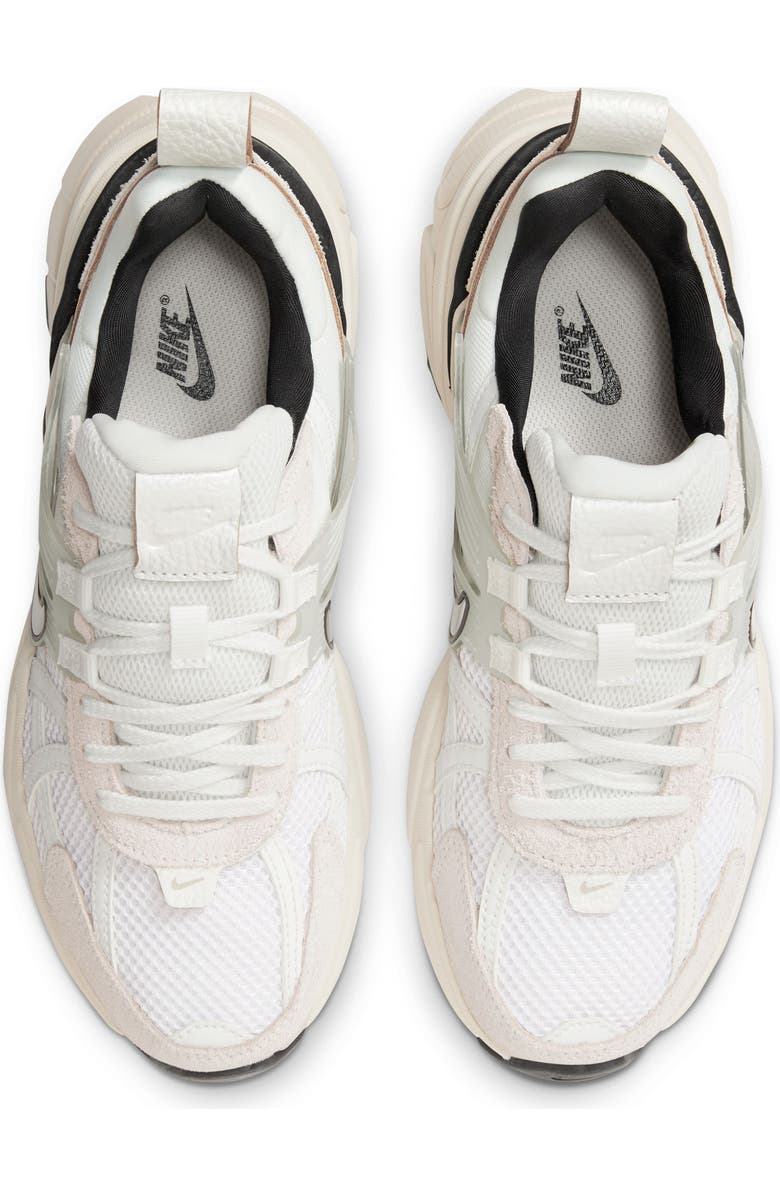 Nike V2K x Susan Fang Run Sneaker, Alternate, color, Summit White/ Chrome/ Brown