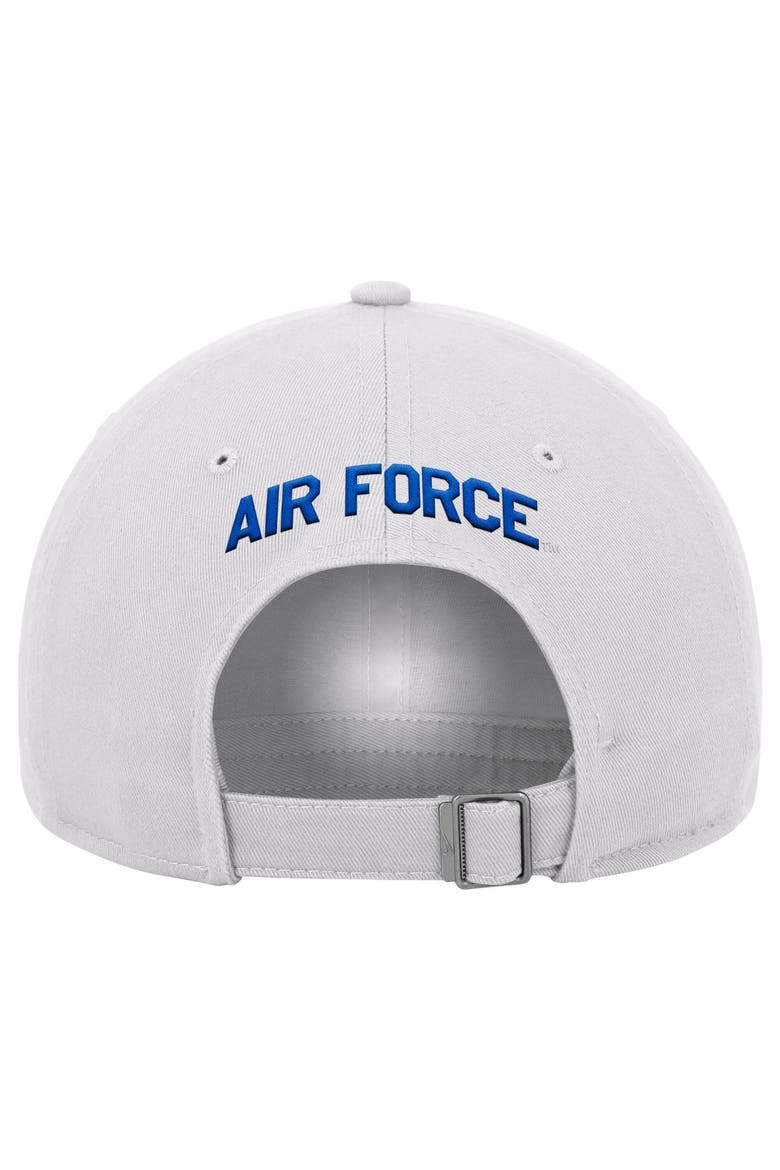 Men's Nike White Air Force Falcons 2026 On-Field Club Adjustable Hat, Alternate, color, White