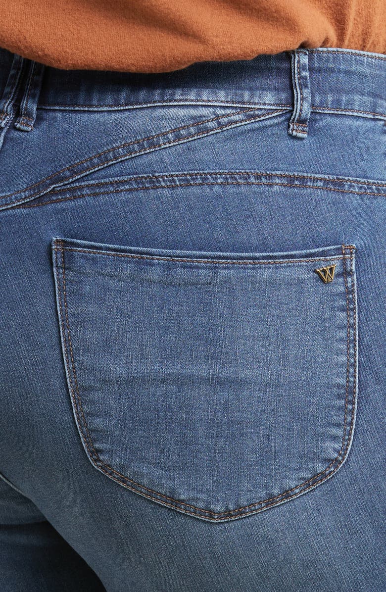 Wit & Wisdom 'Ab'Solution Skyrise Ankle Barely Bootcut Jeans, Alternate, color, 