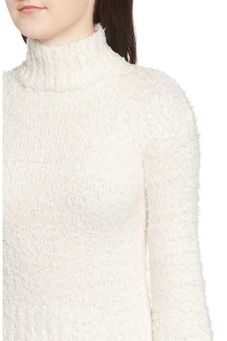 Eyelash Chenille Sweater, Alternate, color, IVORY