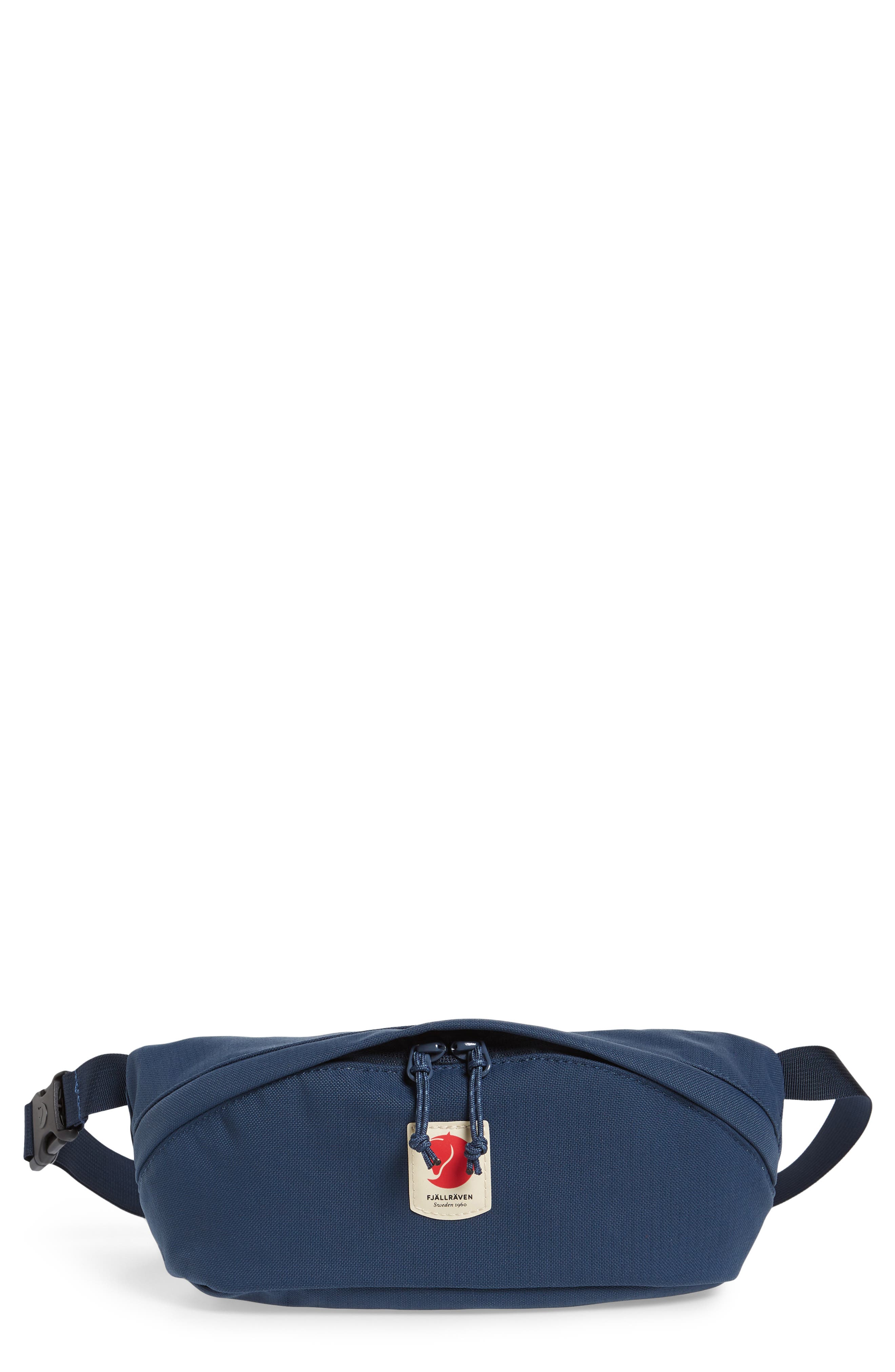 Medium Ulvo Recycled Nylon Belt Bag, Main, color, MOUNTAIN BLUE