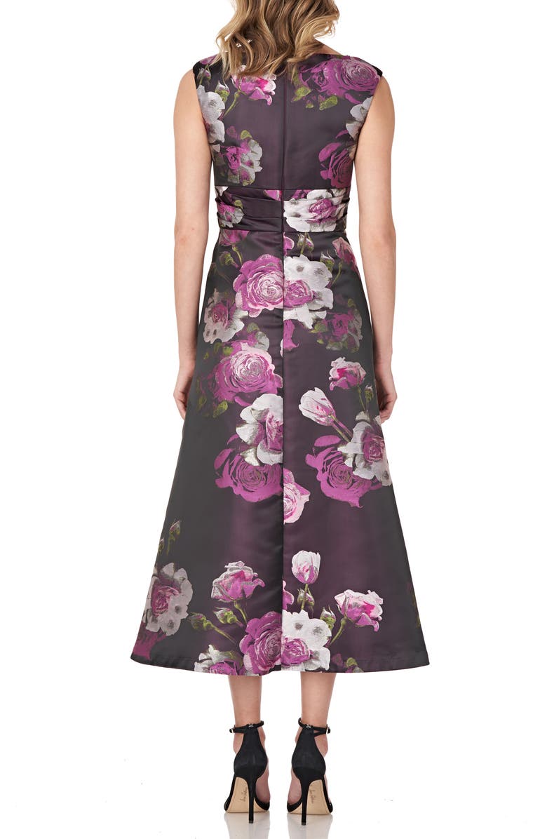 Kay Unger Vivienne Floral Dress, Alternate, color,