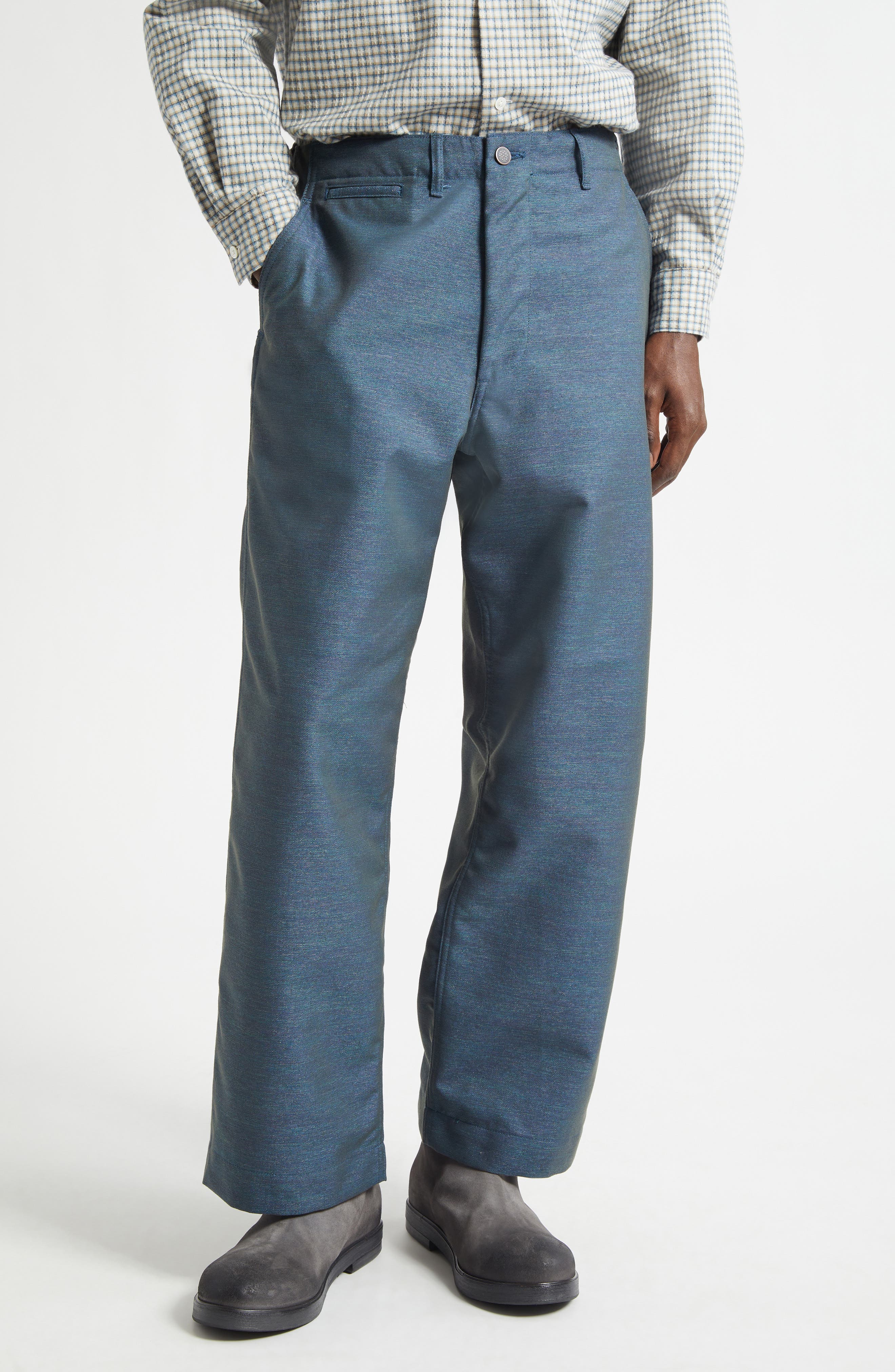 BEAMS MIL Iridescent Twill Pants (Men) | Nordstrom