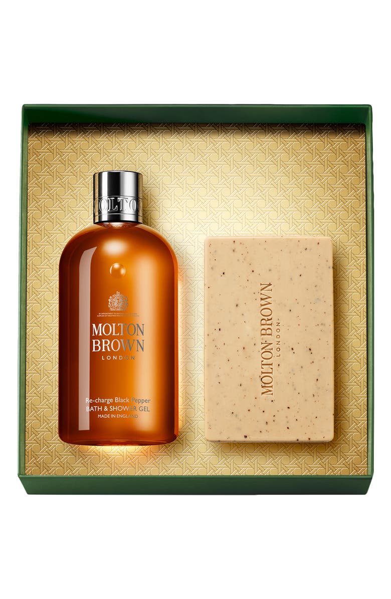 MOLTON BROWN London Re-Charge Black Pepper Bath & Shower Gel, Main, color, 