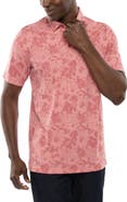 TravisMathew Cactus Fruit Print Polo