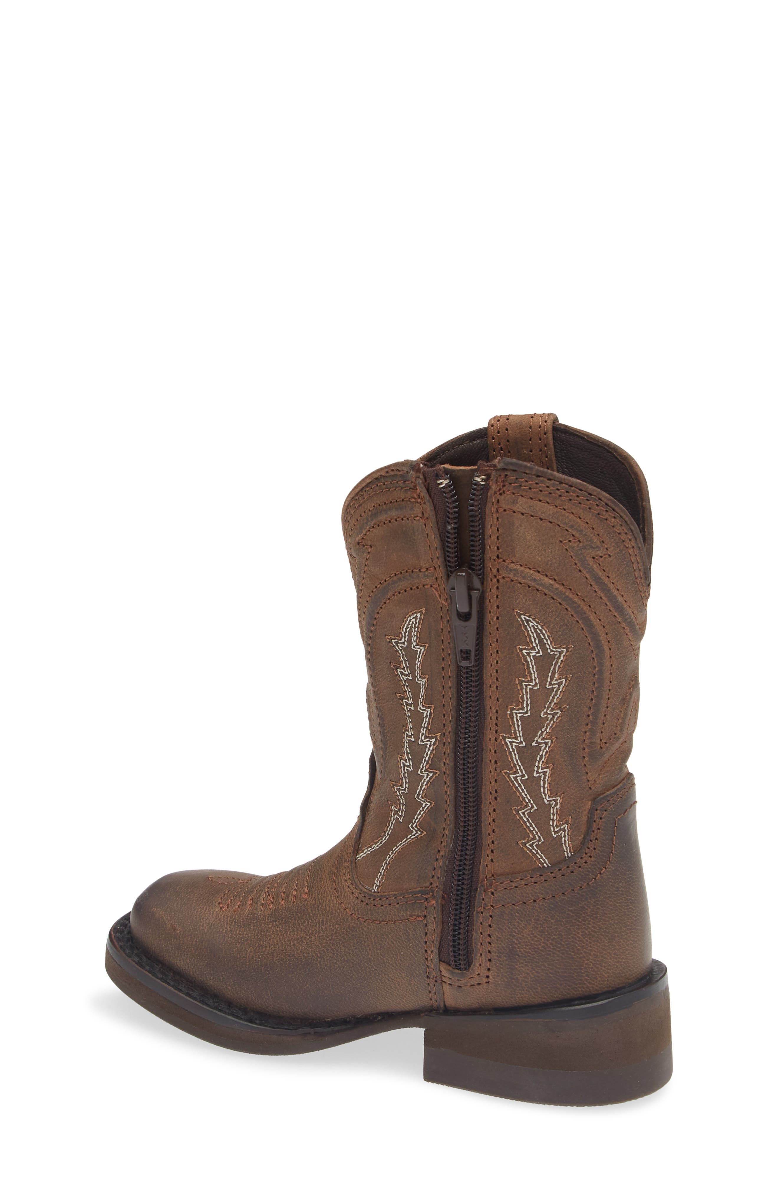 Tecovas Kids' The Doc Western Boot, Alternate, color, Cafe