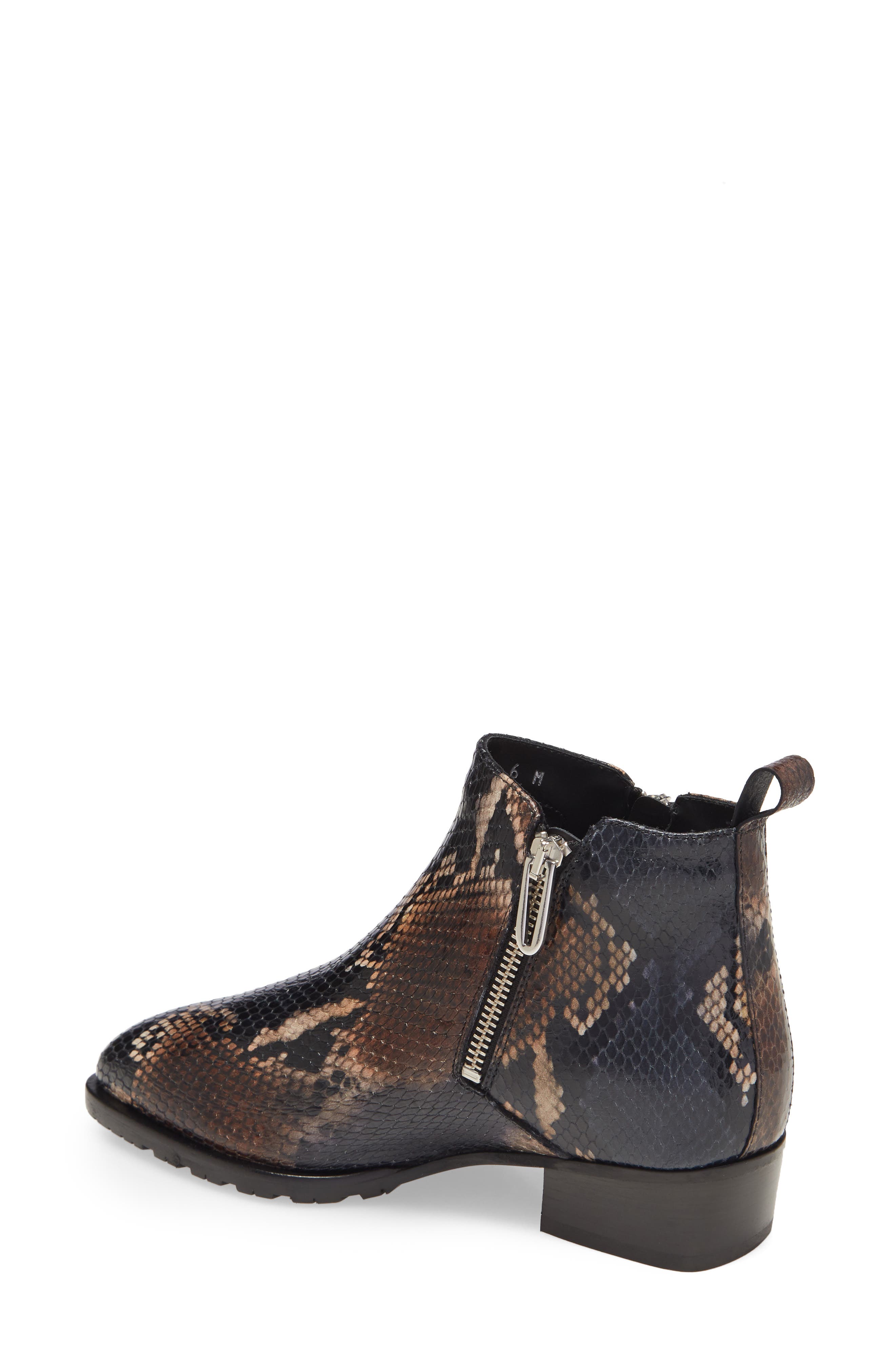 Fantina Weatherproof Bootie, Alternate, color, NAVY/ BROWN