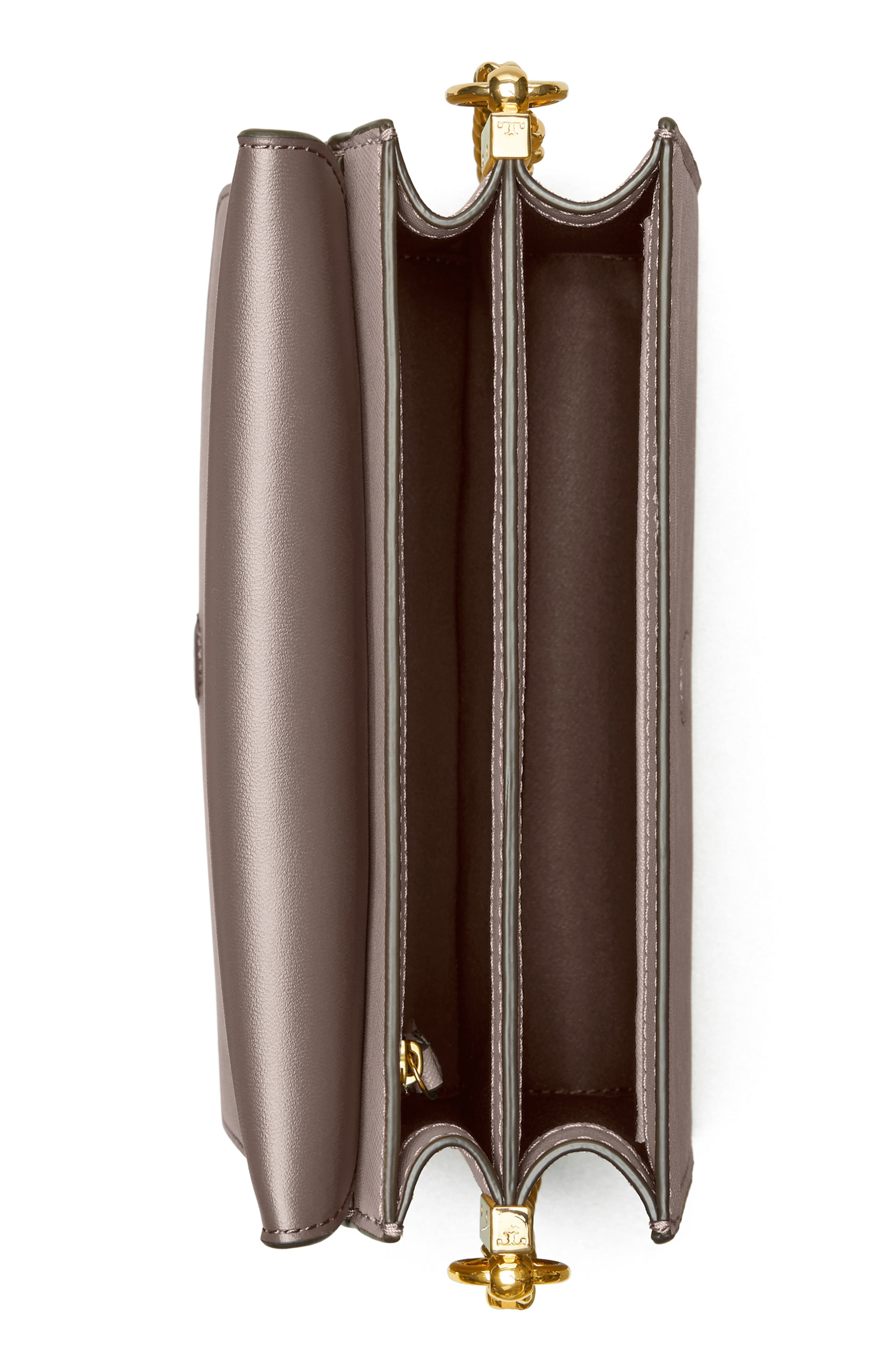 Tory Burch Robinson Convertible Leather Shoulder Bag, Alternate, color, 