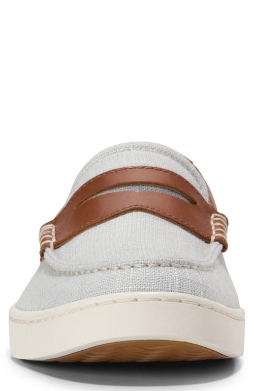 Cole Haan Nantucket Penny Loafer In Gray