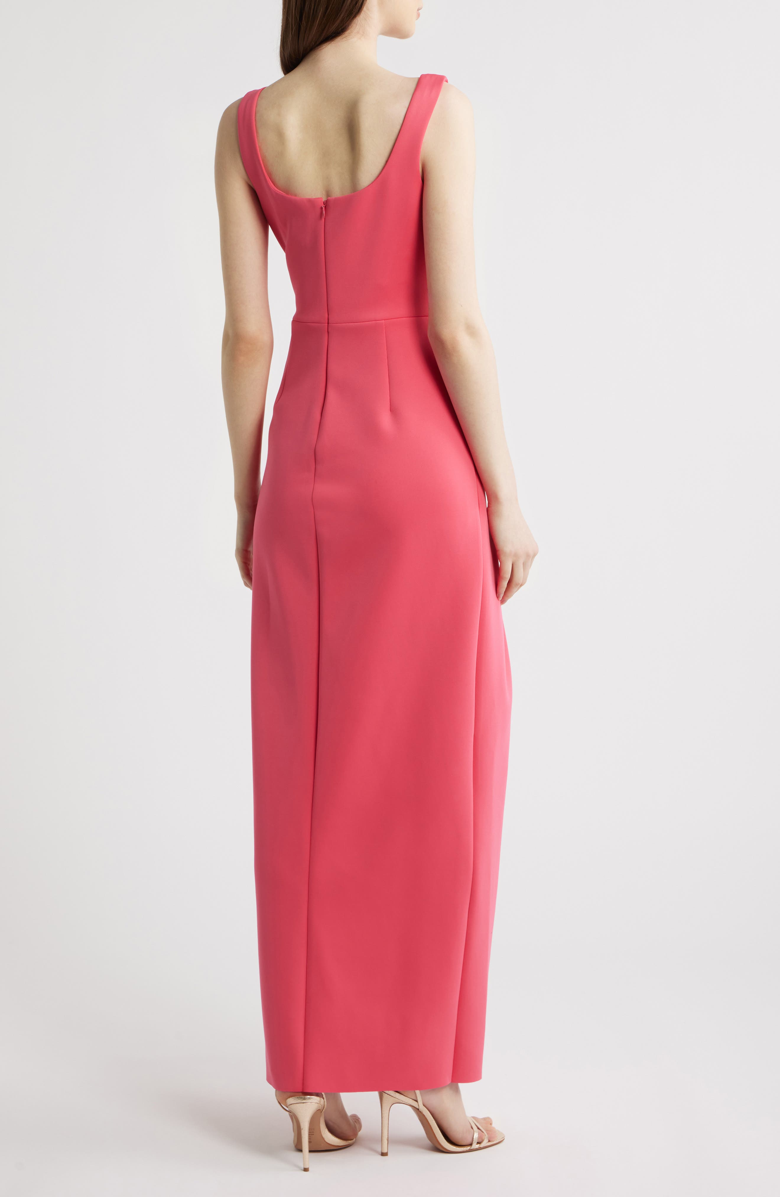 Vince Camuto Gathered Waist Column Dress (Women) | Nordstromrack