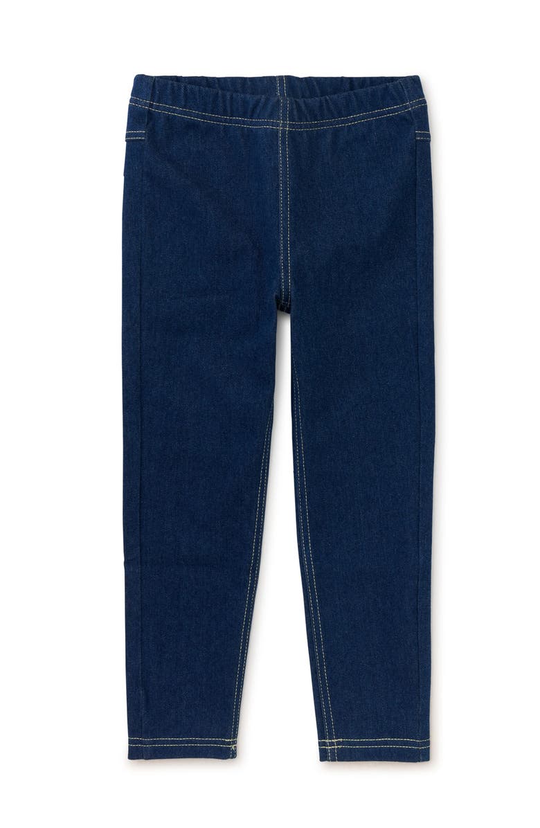 Tea Collection Denim-Like Jeggings, Alternate, color, Medium Wash