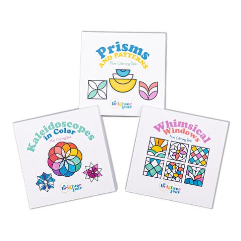 Mini Adult Coloring Books