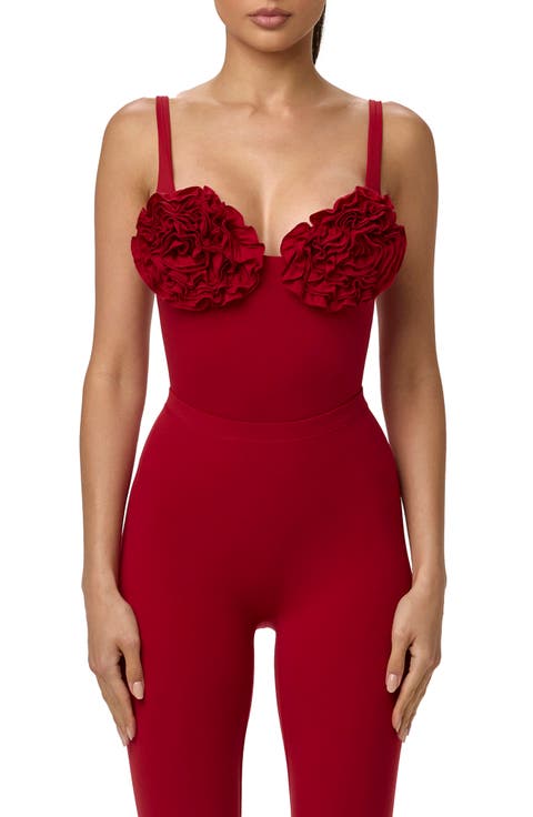 Rosette Bust Bodysuit