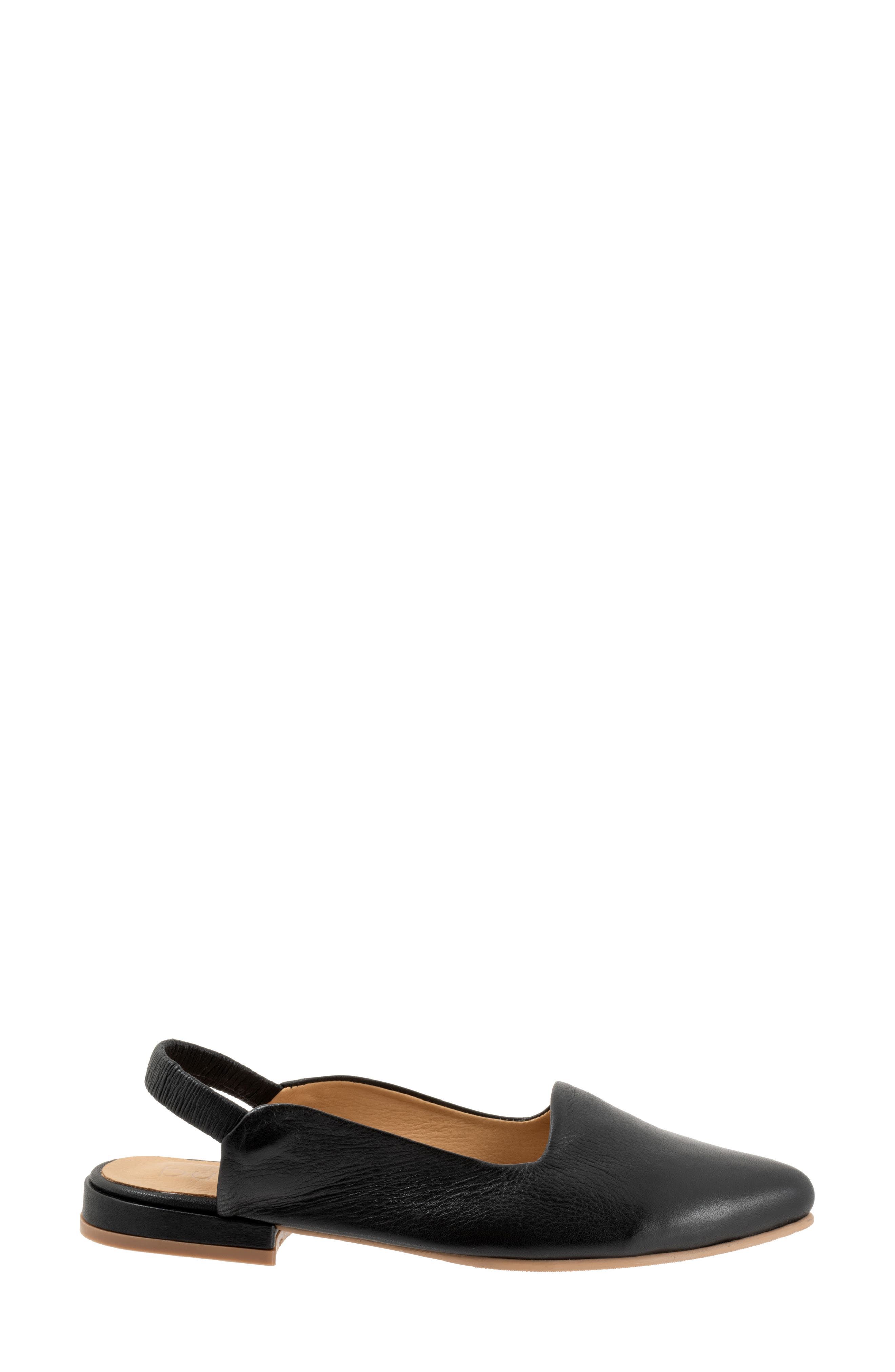 Bueno Indie Slingback Pointed Toe Flat, Alternate, color, 