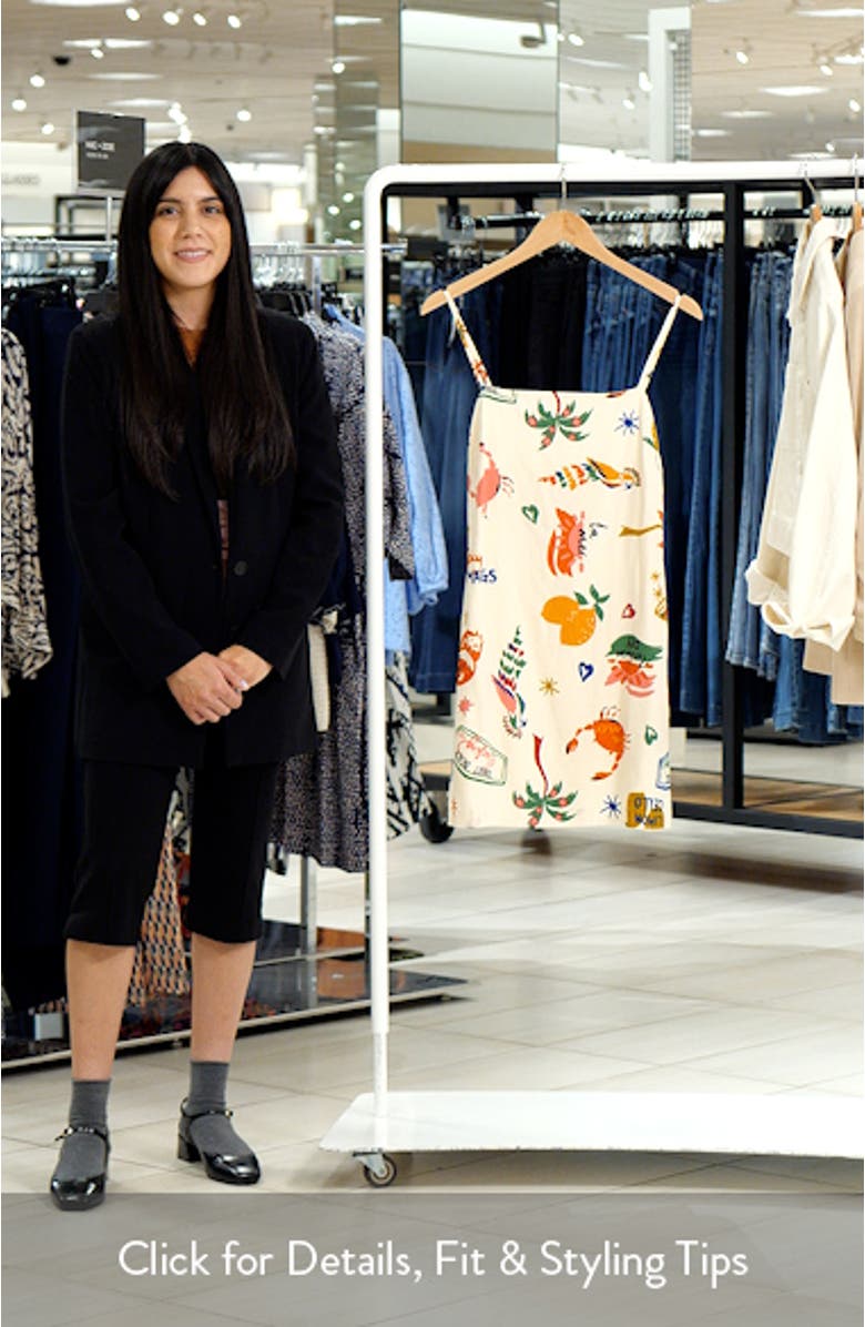 Valencia Sleeveless Flare Minidress, sales video thumbnail