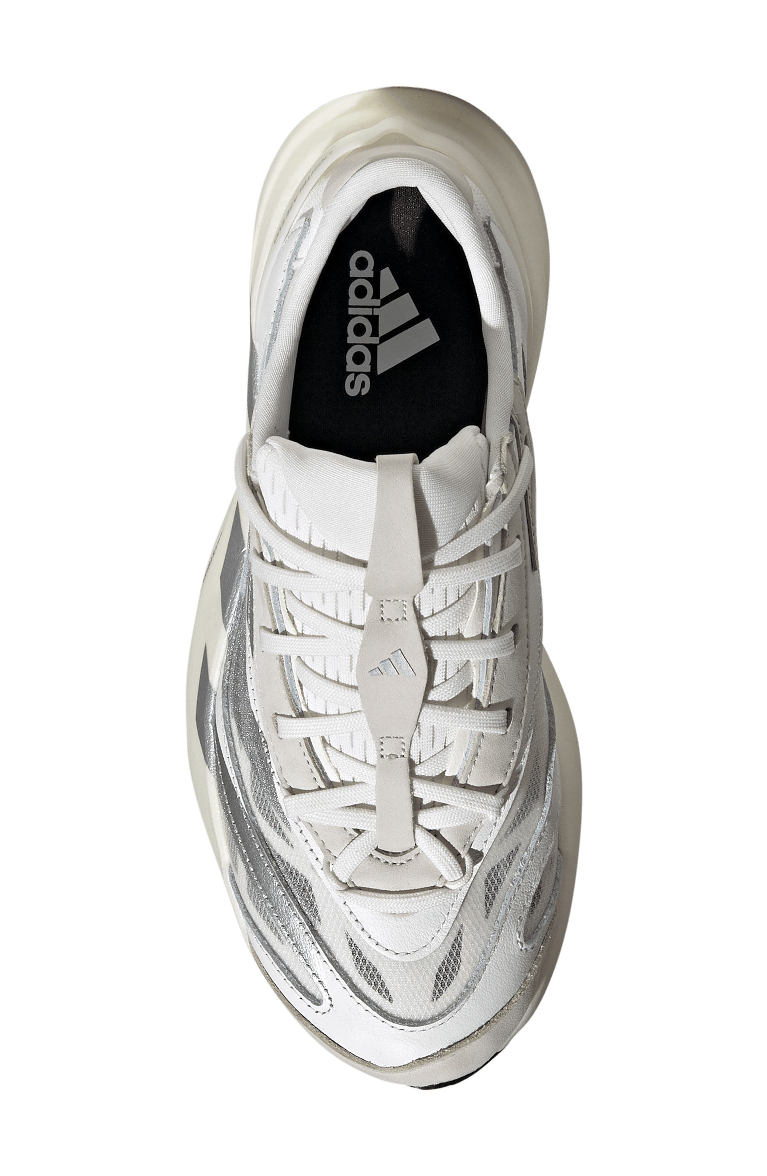 Lightblaze Evo Solid Sneaker, Alternate, color, WHITE/ MATTE SILVER/ BLACK
