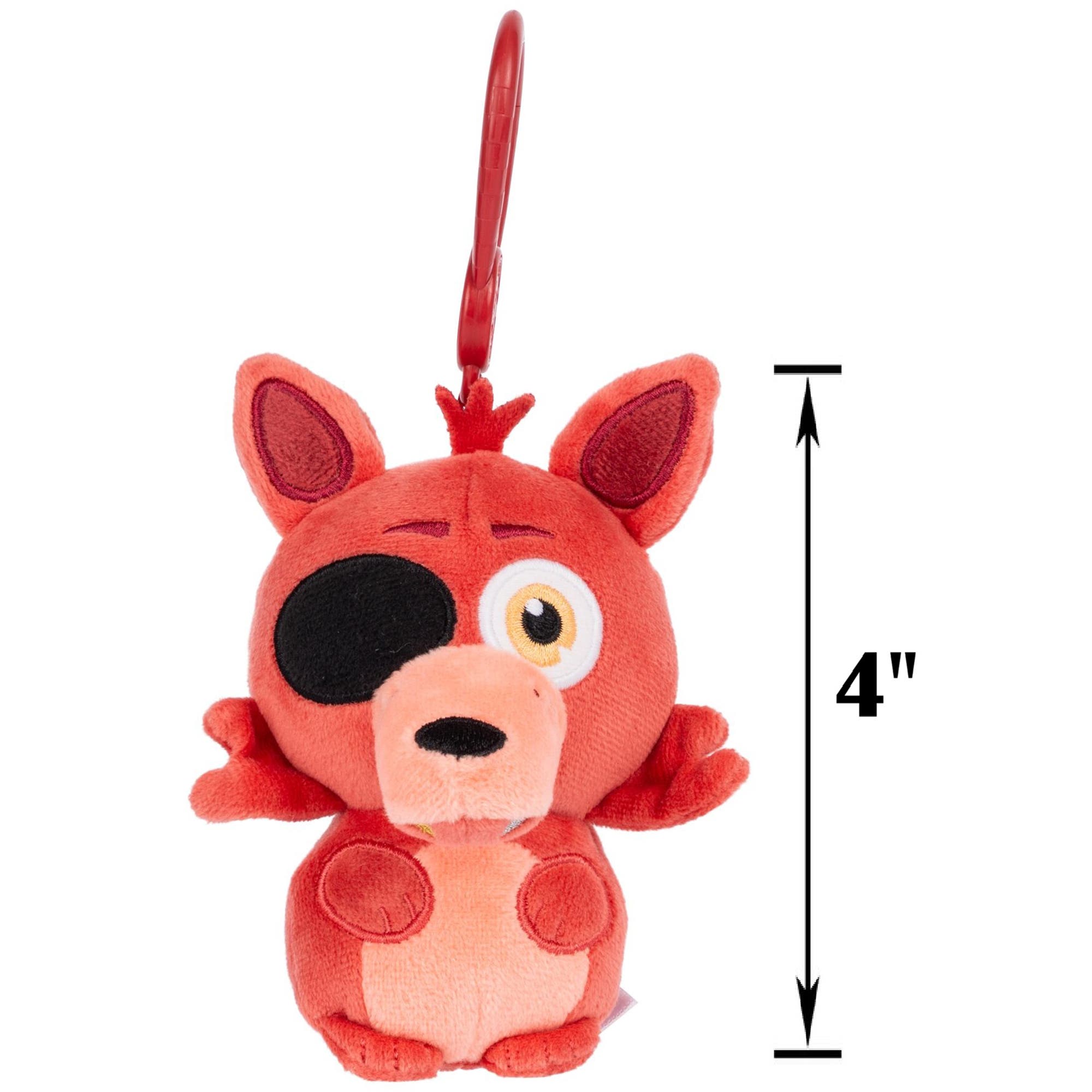 Five Nights At Freddy's Classic Foxy Keychain, Alternate, color, Multicolored