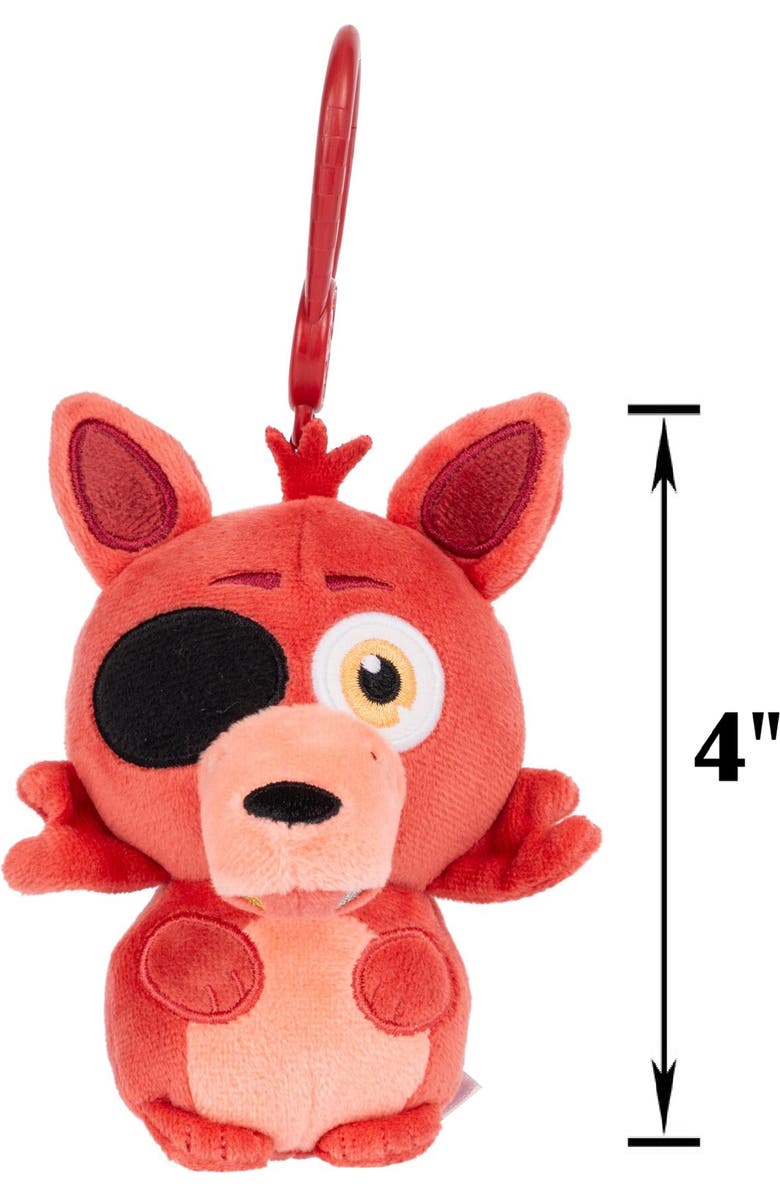 Five Nights At Freddy's Classic Foxy Keychain, Alternate, color, Multicolored