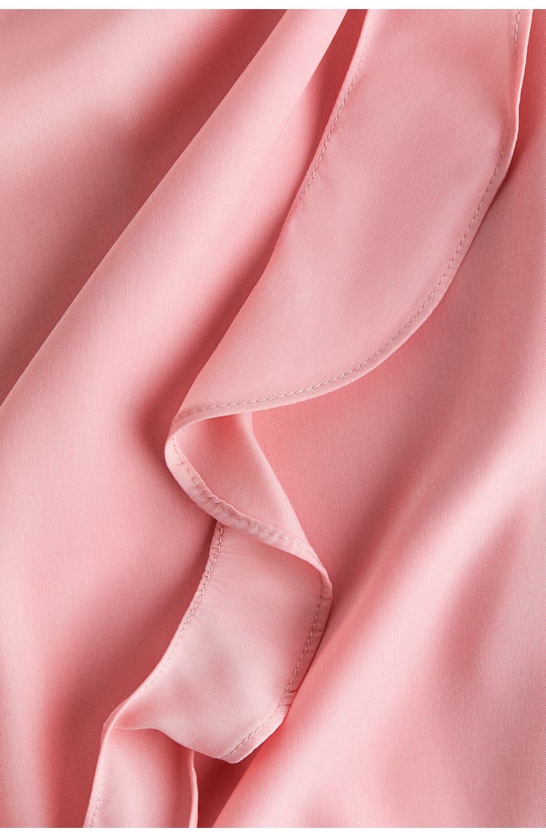 H&M Draped-panel Dress, Alternate, color, Pink