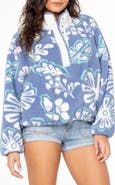 Roxy Kipsie Floral Fleece Pullover