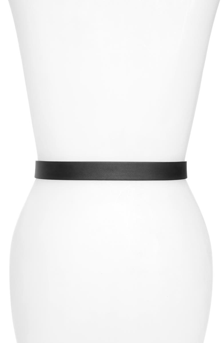 Max Mara Sarda Monogram Leather Belt, Alternate, color,