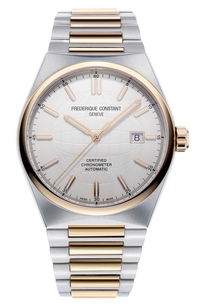The Highlife COSC Two-Tone Interchangeable Strap Automatic Watch, 41mm, Main, color, TWO-TONE