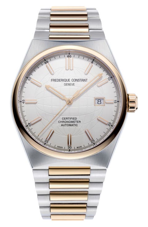 The Highlife COSC Two-Tone Interchangeable Strap Automatic Watch, 41mm