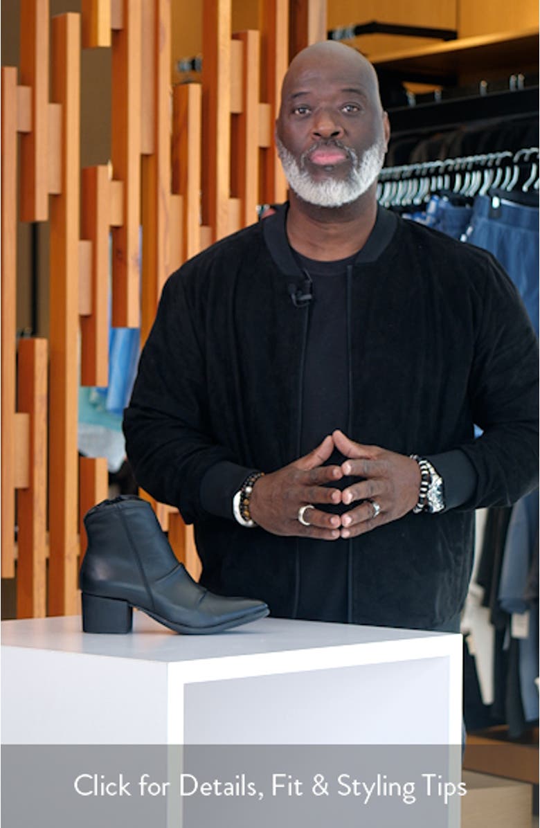 Lian Block Heel Bootie, sales video thumbnail