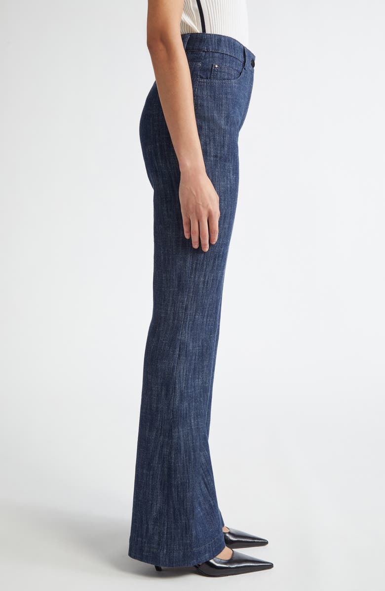 Akris punto Courtney Bootcut Jeans, Alternate, color, Navy Denim