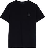 Stone Island Compass Logo Patch Cotton T-Shirt