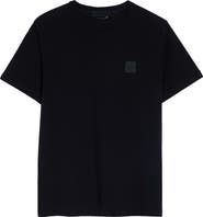 Stone Island Compass Logo Patch Cotton T-Shirt