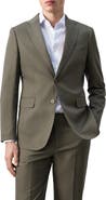 MANGO Amalfi Slim Fit Lyocell & Linen Blend Suit Jacket