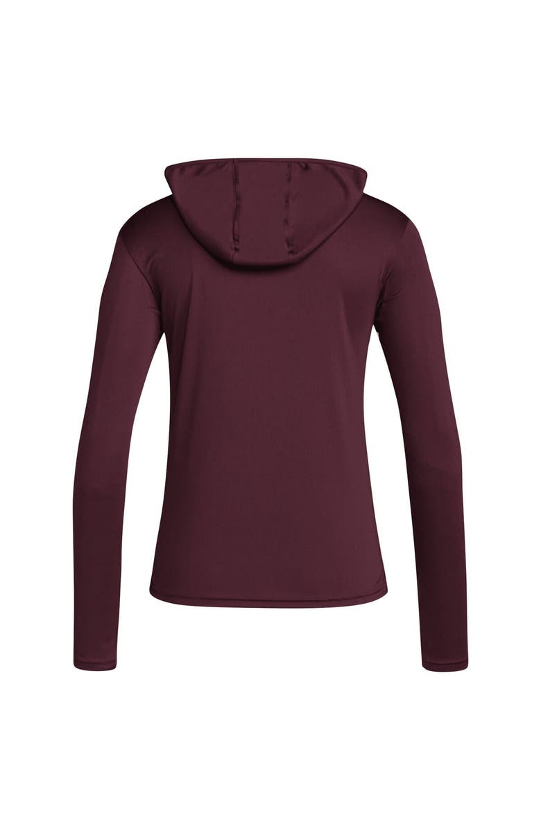 adidas Women's adidas Maroon Texas A&M Aggies Long Sleeve Hoodie T-Shirt, Alternate, color, 