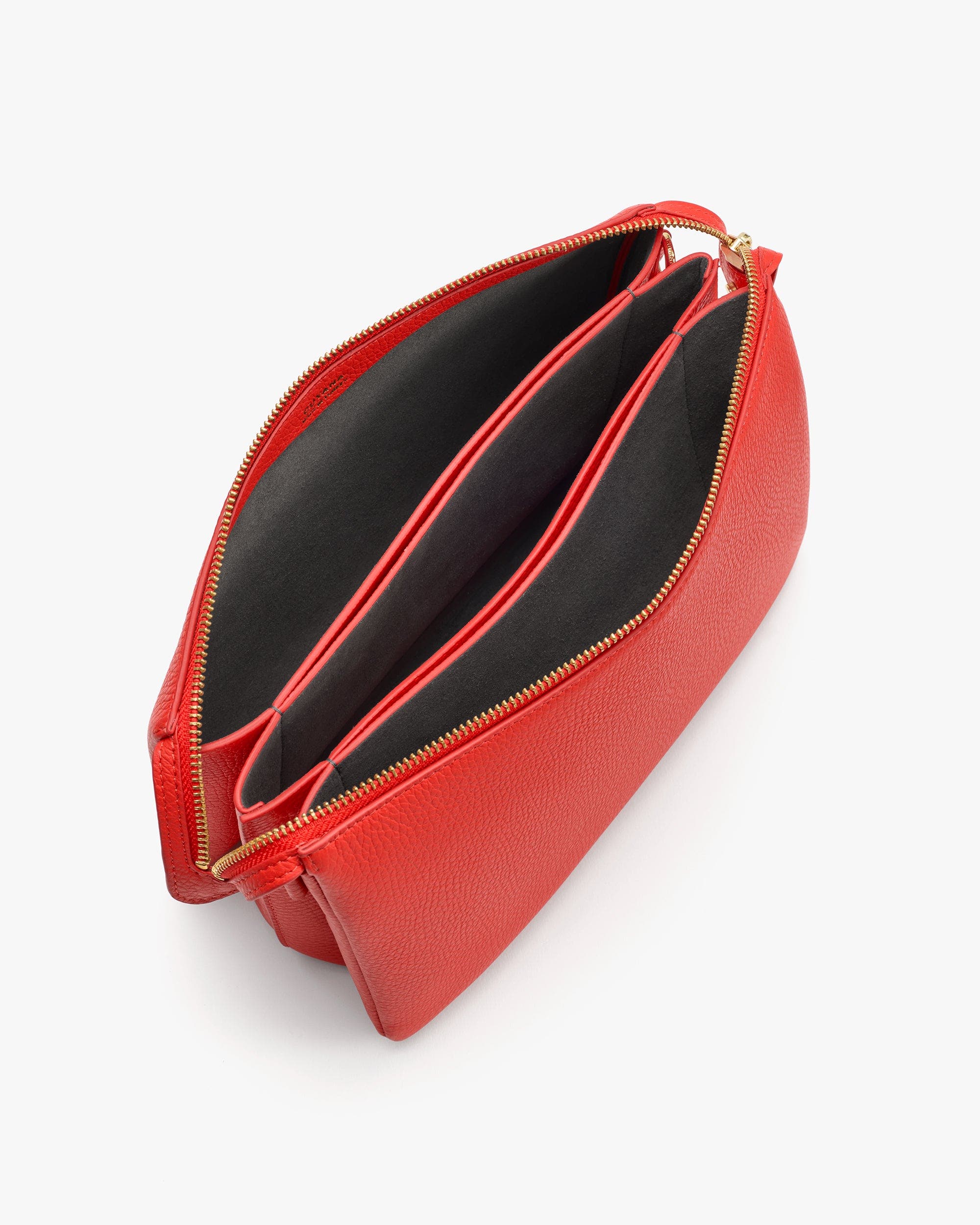 Cuyana Tria Clutch, Alternate, color, Chili