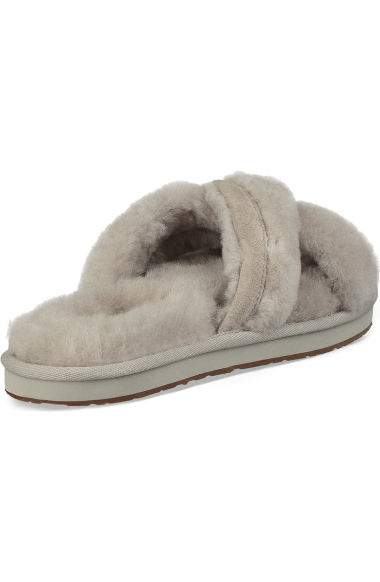 UGG<sup>®</sup> Abela Genuine Shearling Flip Flop, Alternate, color,