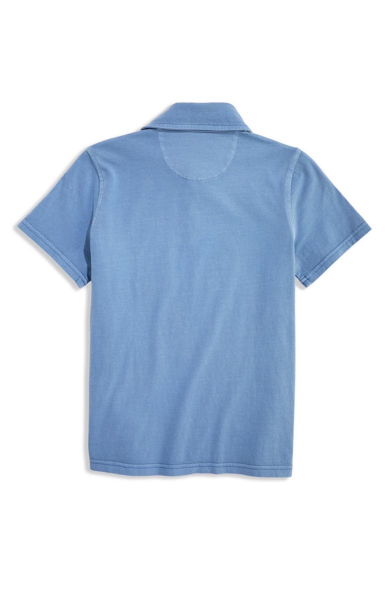 vineyard vines Kids' Surf Garment-Dyed Polo, Alternate, color, Coastline