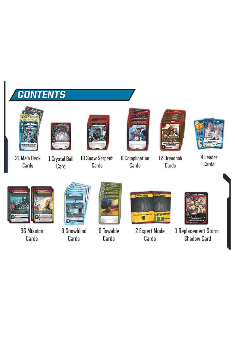 G.I. Joe Deckbuilding Game Coldsnap Expansion, Alternate, color, Multicolored