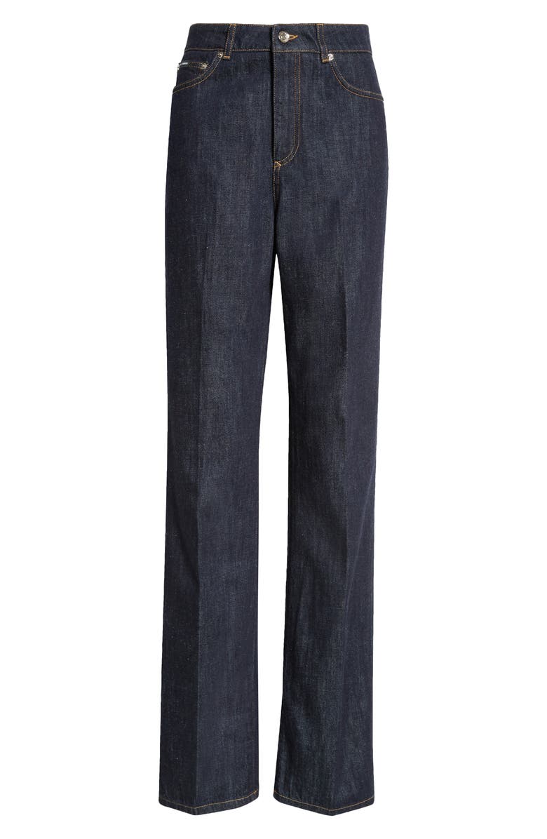 Dolce&Gabbana Denim Straight Leg Jeans, Alternate, color, 