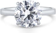 CZ by Kenneth Jay Lane Solitaire Cubic Zirconia Ring