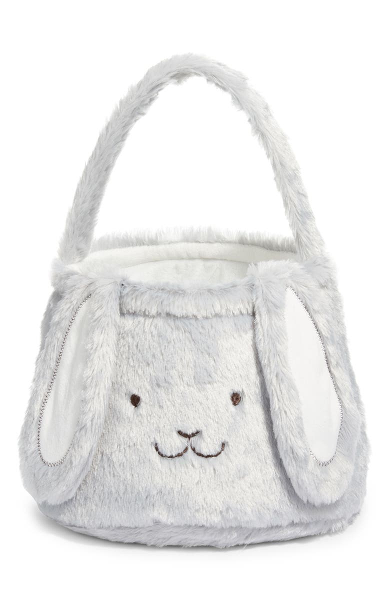 Levtex Plush Bunny Easter Basket, Main, color, 