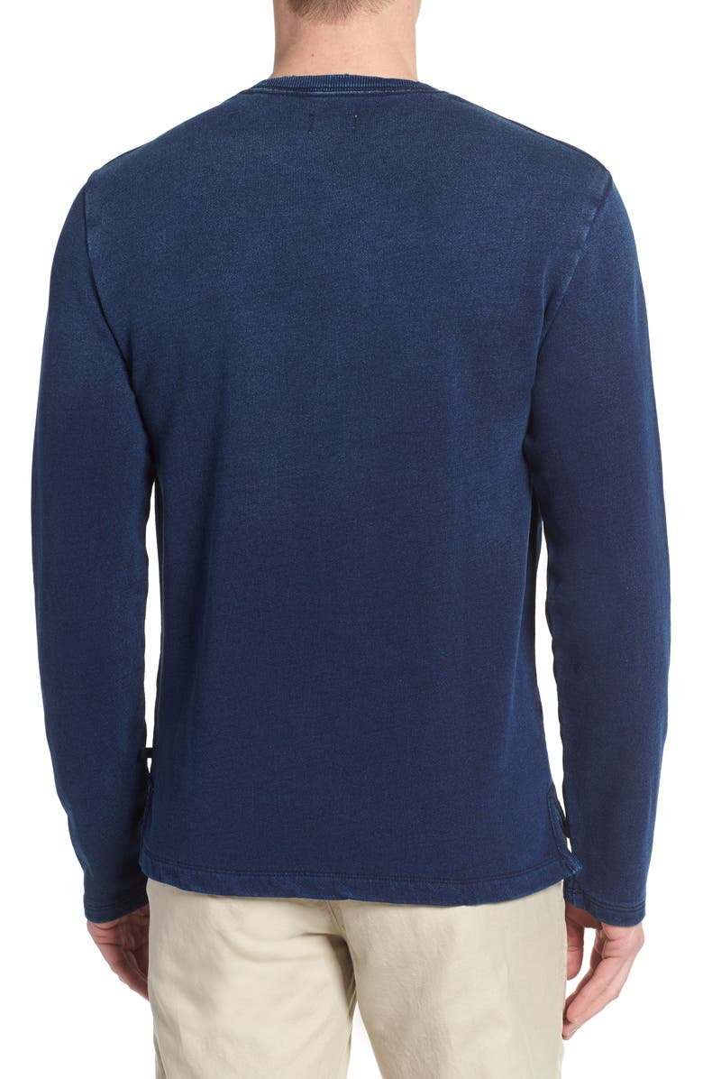 AG Byron Crewneck Cotton Pocket Sweatshirt, Alternate, color,
