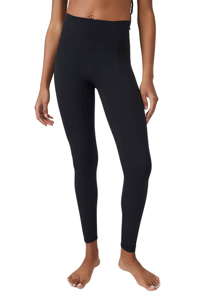 Free People FP Movement Never Better High Waist Leggings, Main, color, Black