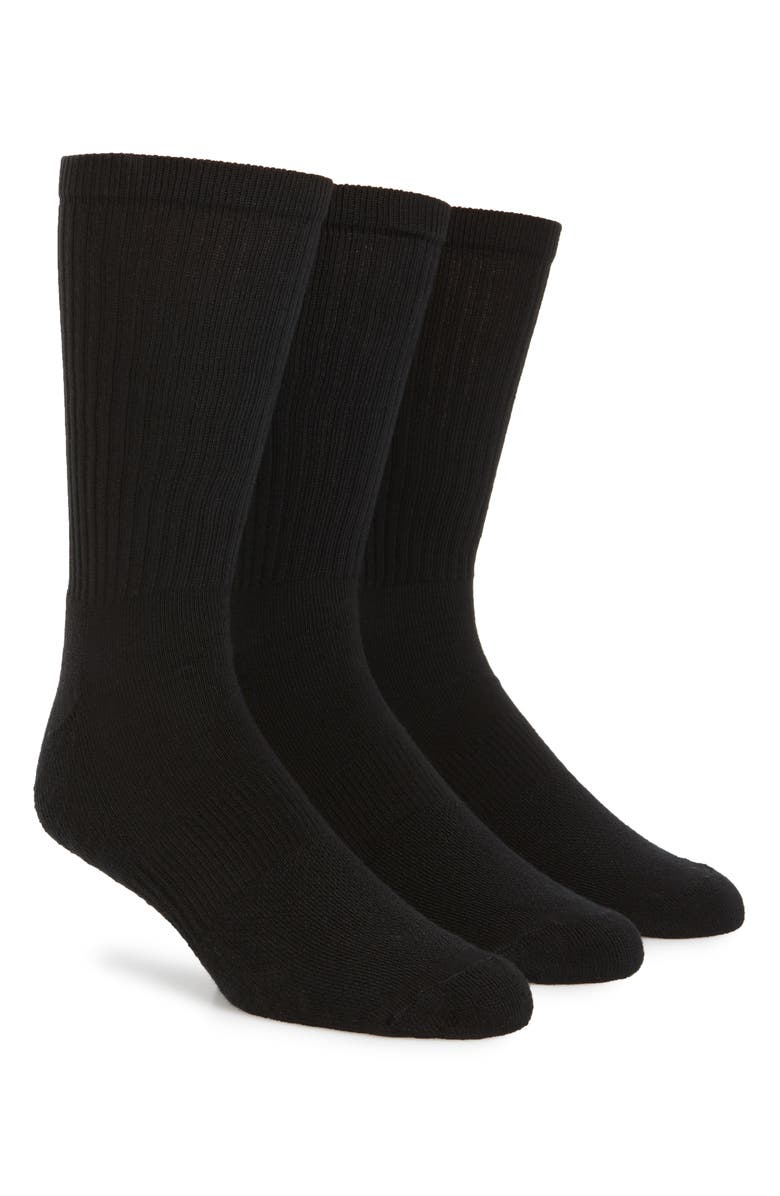 NORDSTROM MEN'S SHOP 3-Pack Crew Cut Athletic Socks, Main, color,