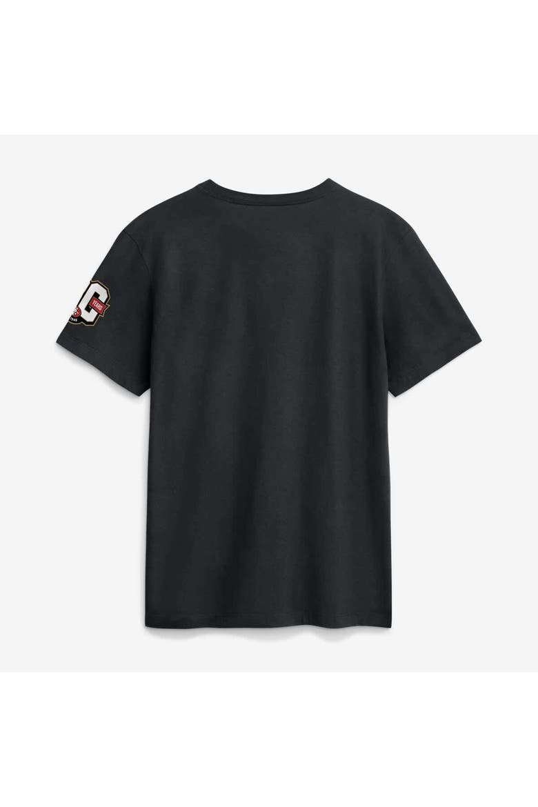 Men's Nike Black San Francisco 49ers 80th Anniversary Goal Line Stand T-Shirt, Alternate, color, Black