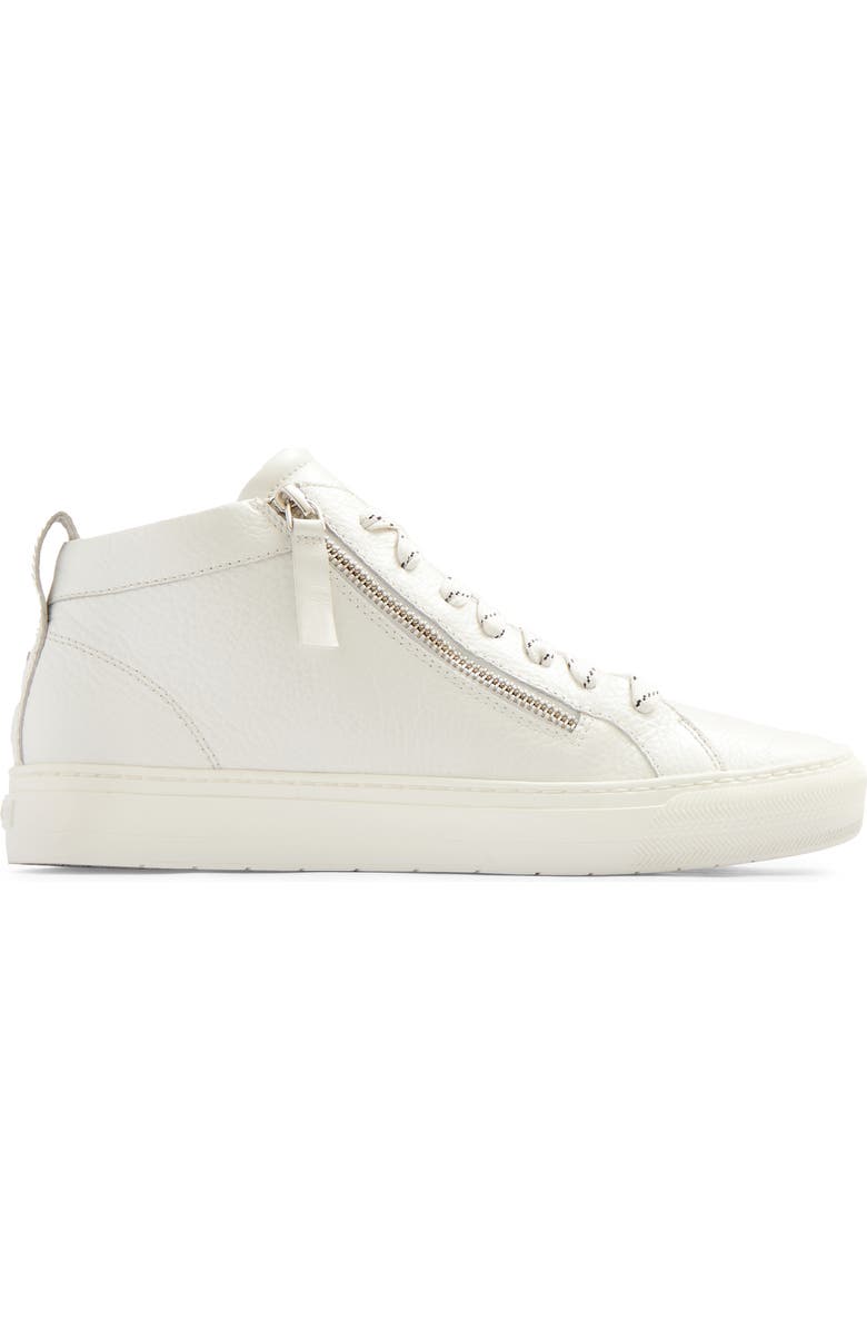 FRANKIE4 Morgan Mid Top Sneaker, Alternate, color, White Tumbled
