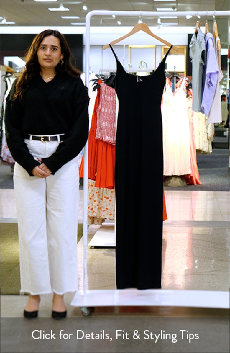 Smooth Lounge Scoop Neck Long Dress, sales video thumbnail