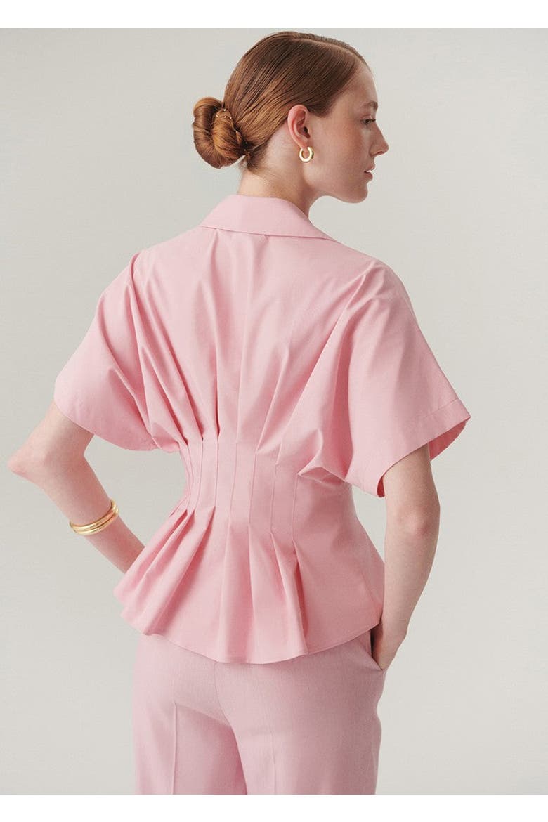 Georgia Blouse, Alternate, color, PINK