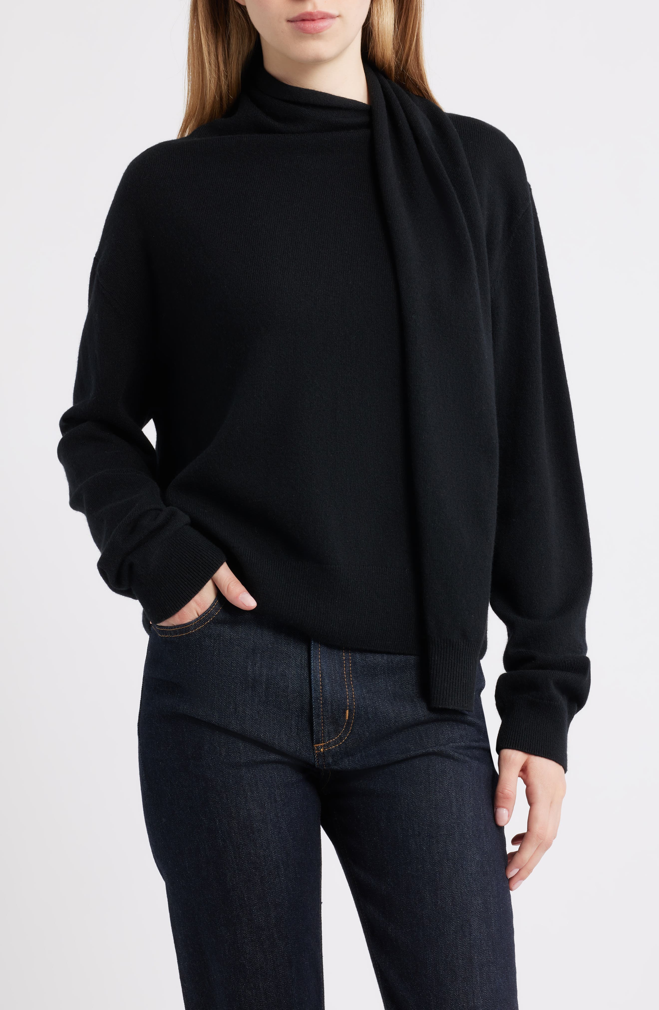 Rails Cortina Scarf Neck Wool & Cashmere Sweater