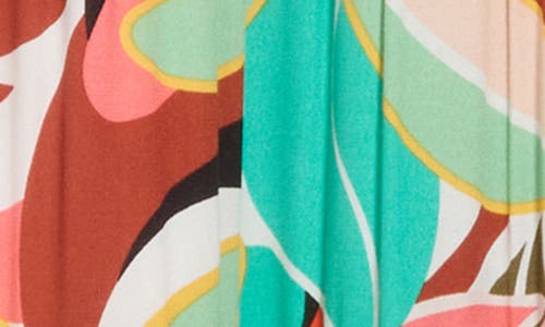 BY DESIGN BY DESIGN RIO SHORT SLEEVE TIERED MAXI DRESS